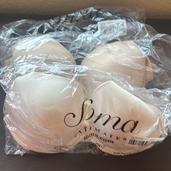 Soma Embraceable Full Coverage Light Nude Bra 32DDD - Picture 7 of 7